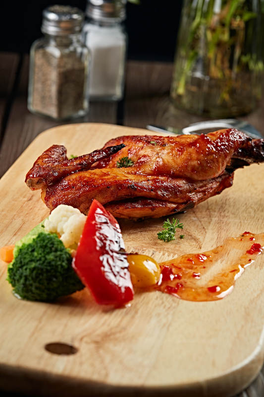 半只奥尔良烤鸡图片