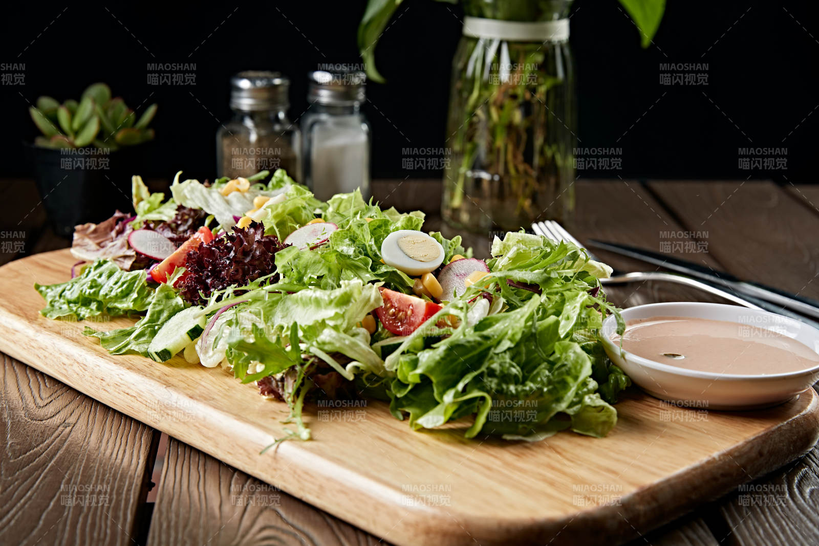 纯素健康营养轻食沙拉图片