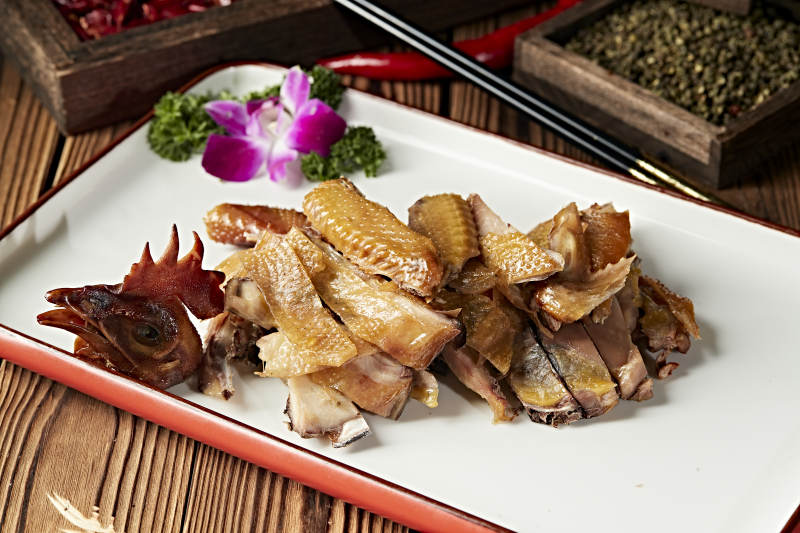 美味香酥脆皮鸡图片