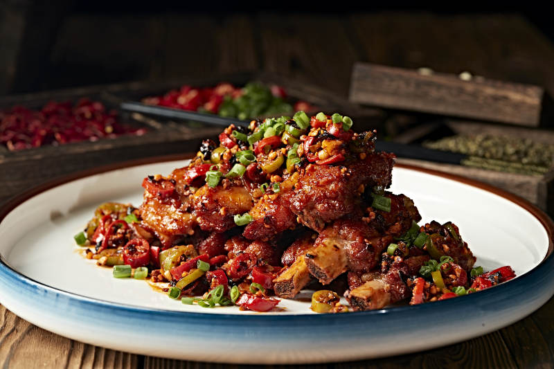 豆豉香辣猪小排图片