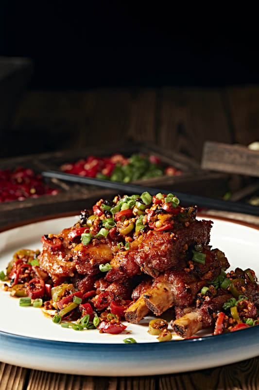 豆豉香辣猪小排图片