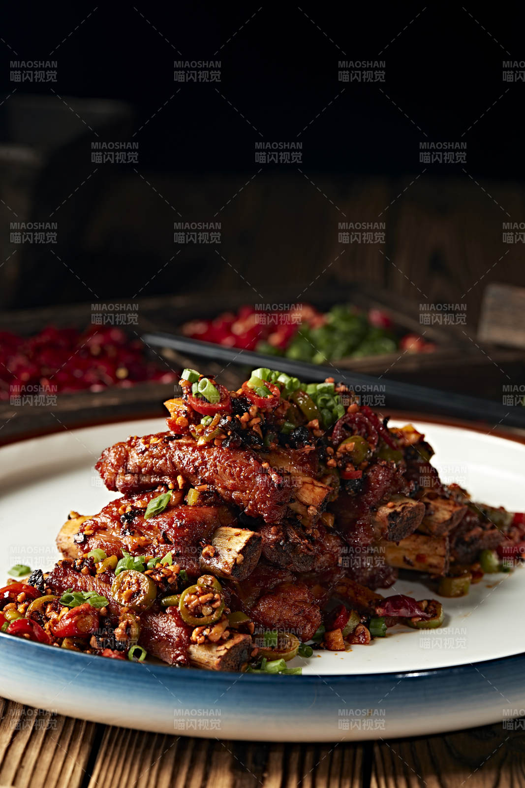 豆豉香辣猪小排图片