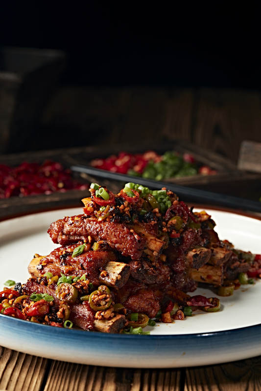 豆豉香辣猪小排图片