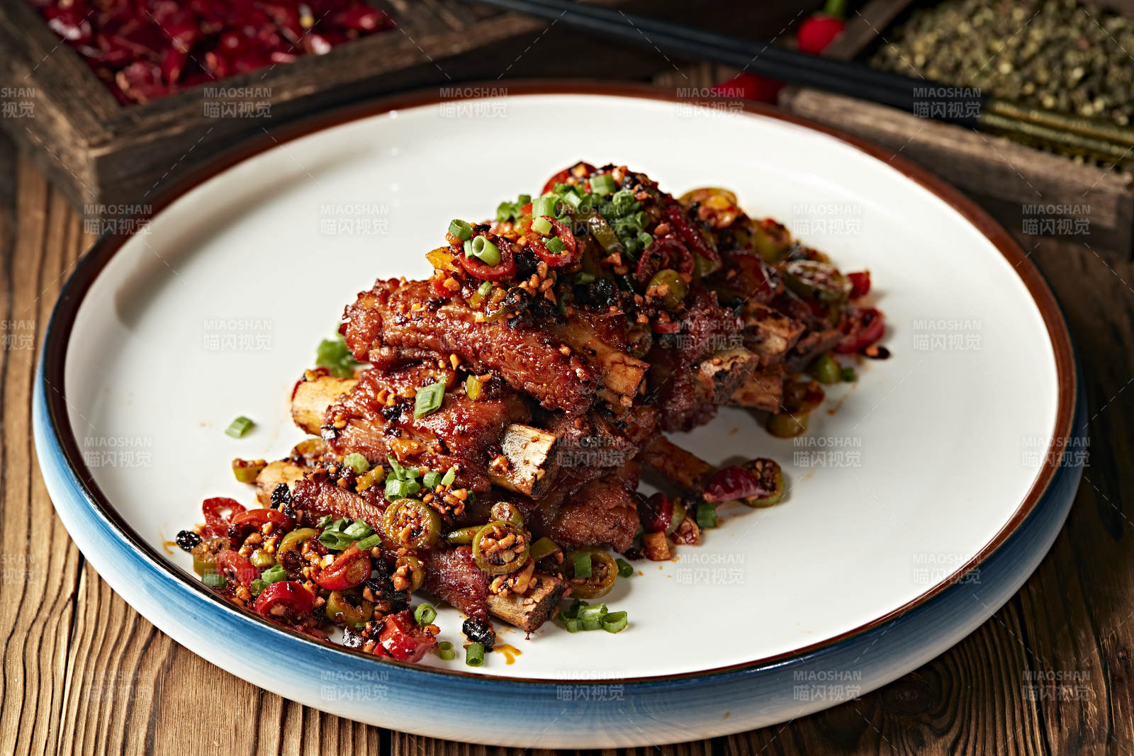 豆豉香辣猪小排图片