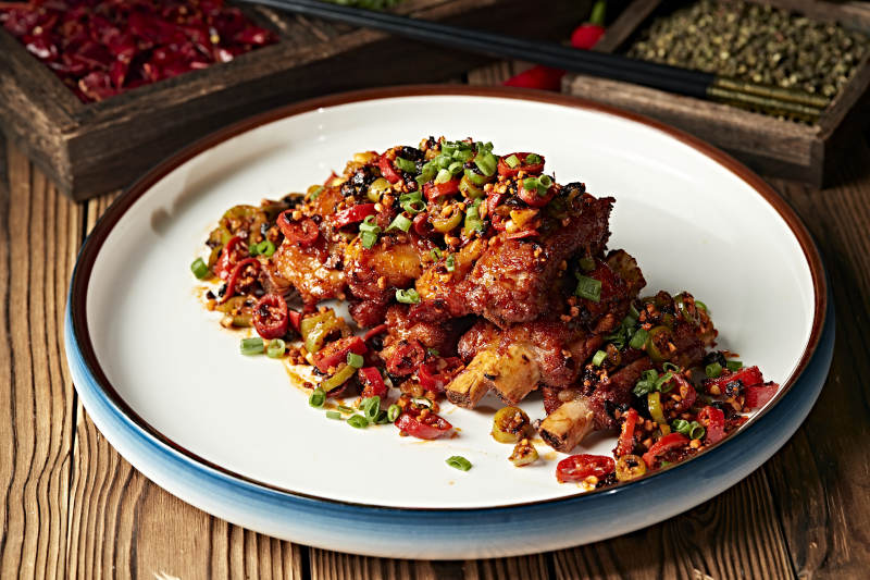 豆豉香辣猪小排图片