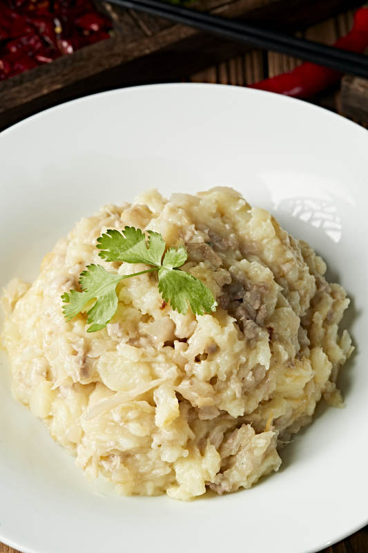 美味酸菜土豆泥图片