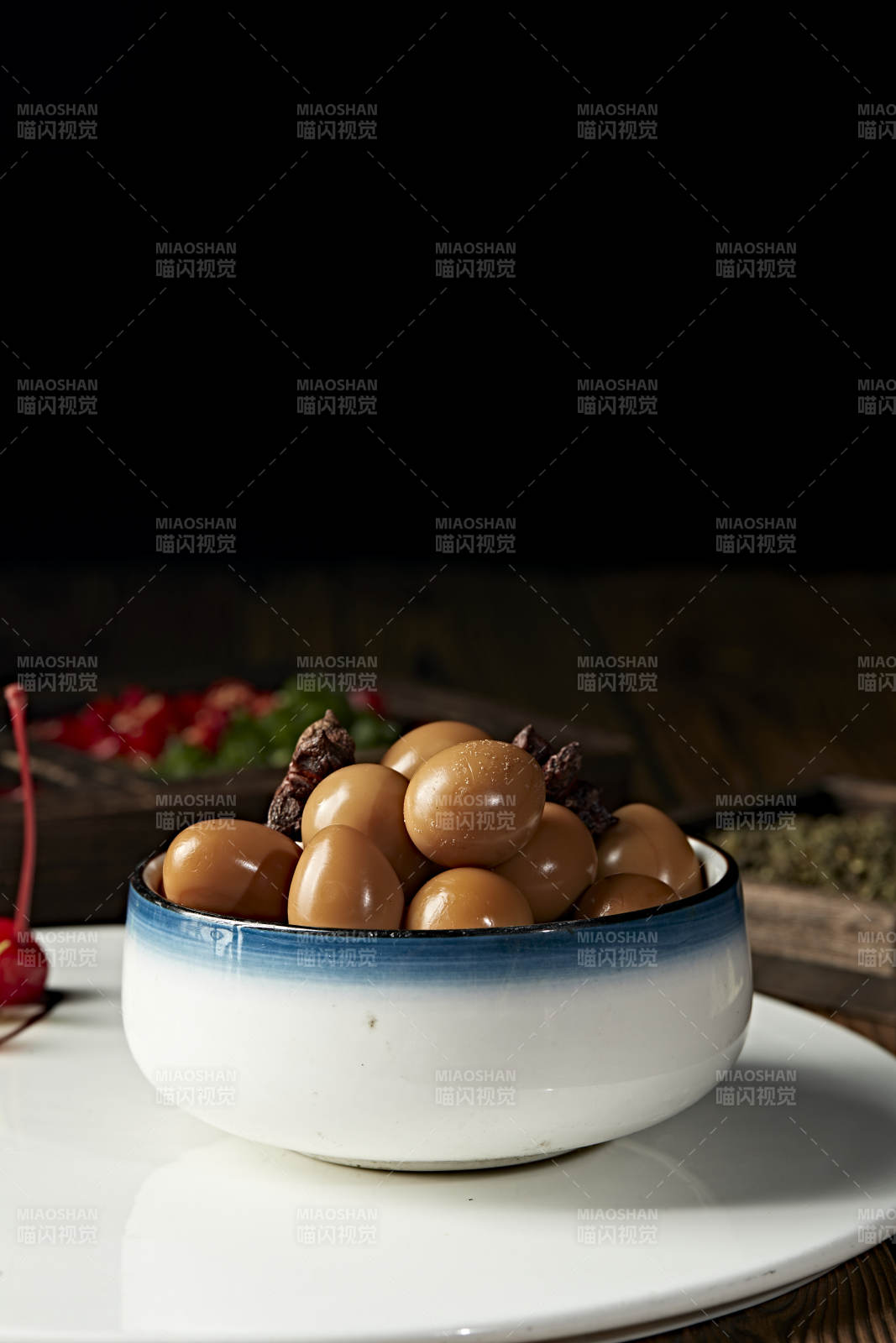 卤味鹌鹑蛋图片