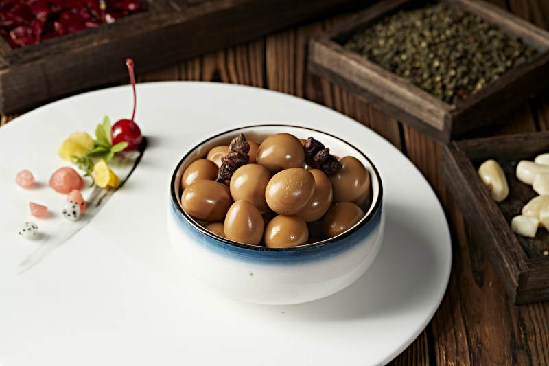 卤味鹌鹑蛋图片