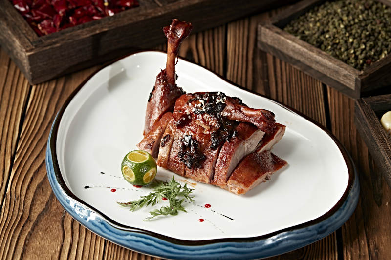 豆豉辣椒香酥炸鸡图片