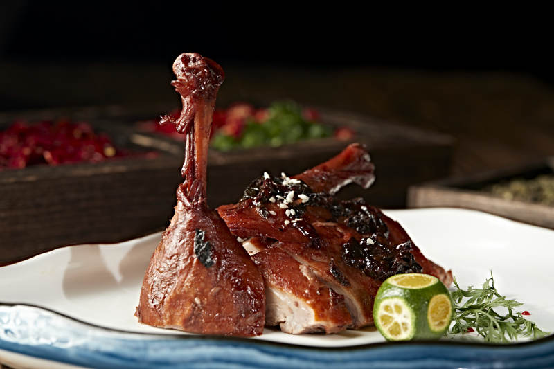 豆豉辣椒香酥炸鸡图片