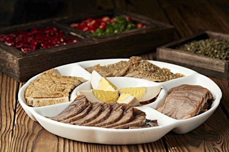 美味卤水拼盘图片