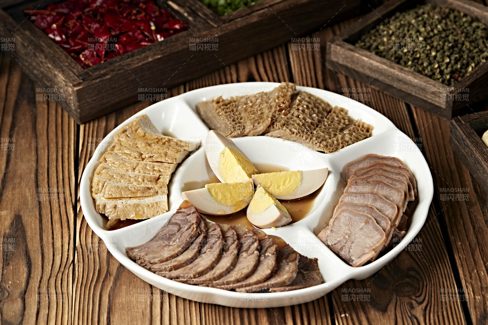 美味卤水拼盘图片