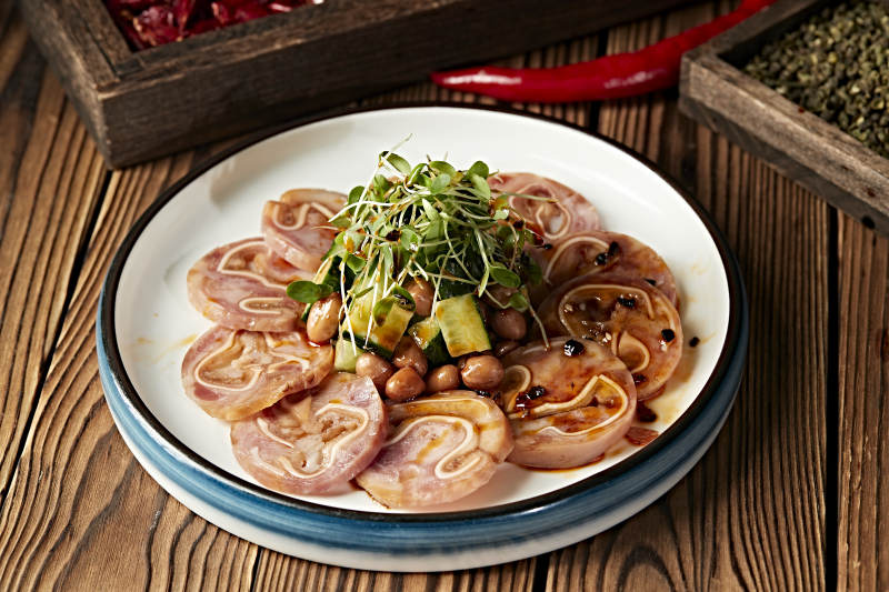 红油香辣猪耳脆图片