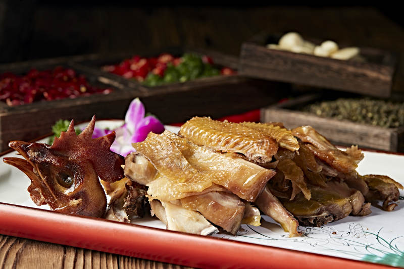 美味香酥脆皮鸡图片