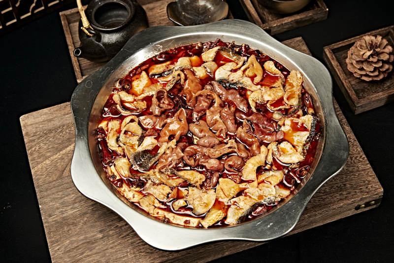 川味麻辣牛蛙香辣牛蛙干锅牛蛙肥肠牛蛙图片