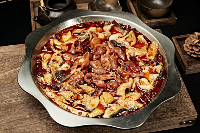 川味麻辣牛蛙香辣牛蛙干锅牛蛙肥肠牛蛙图片