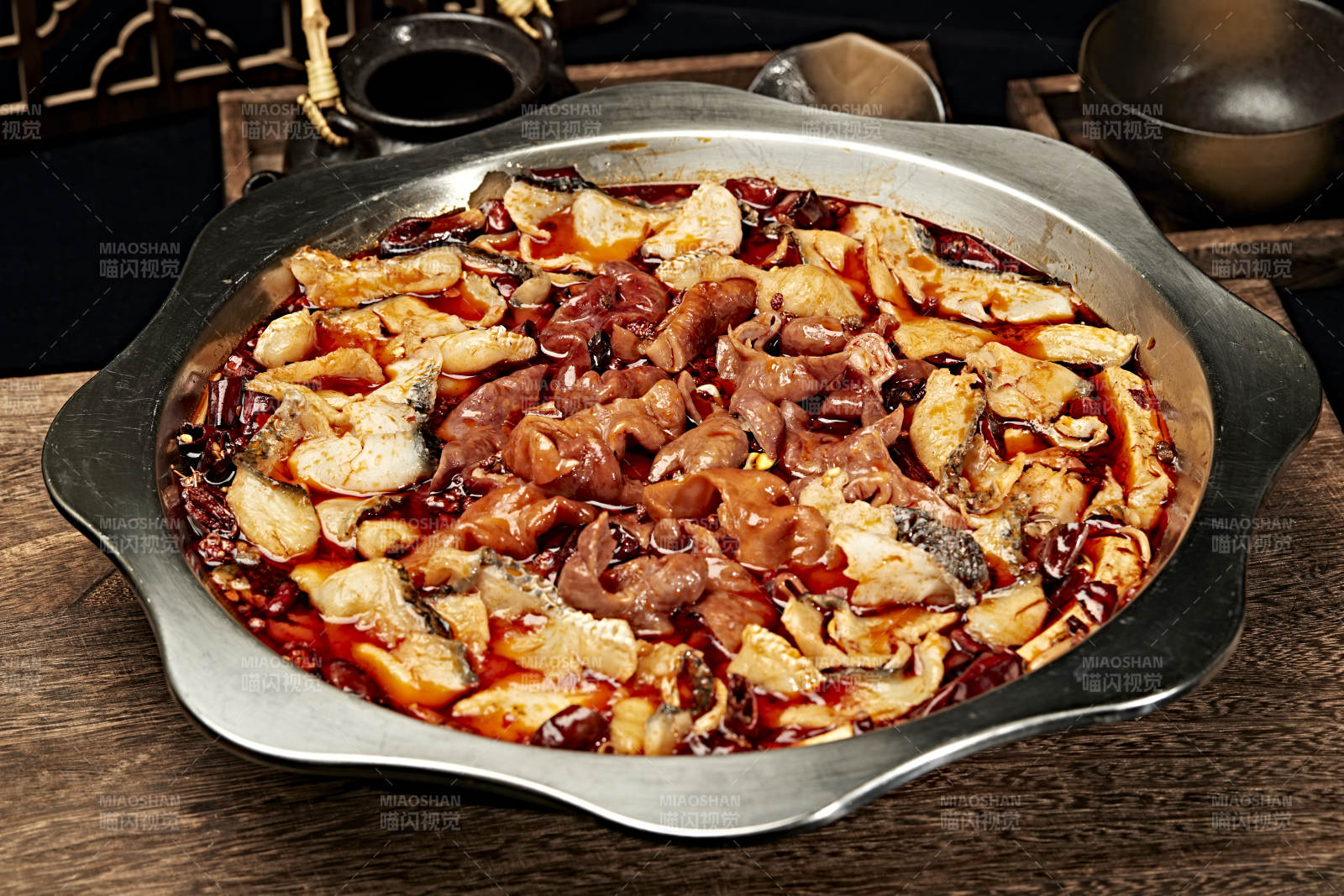 川味麻辣牛蛙香辣牛蛙干锅牛蛙肥肠牛蛙图片