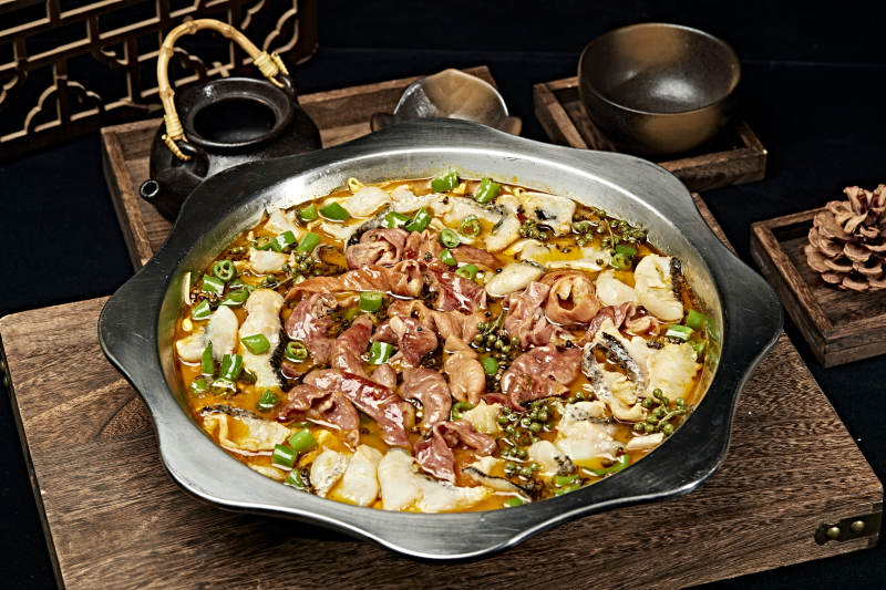 川味麻辣牛蛙香辣牛蛙干锅牛蛙肥肠牛蛙图片