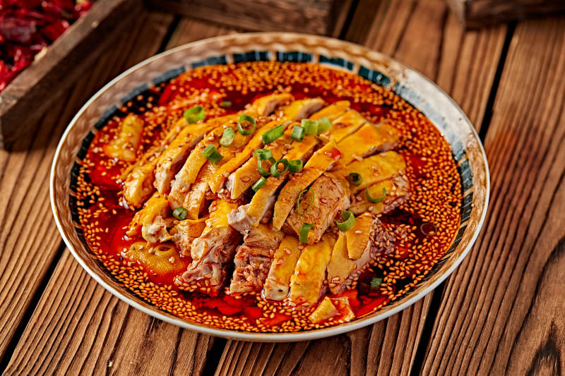 红油红油口水鸡图片