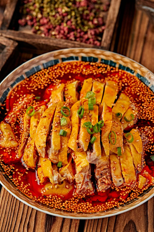 红油红油口水鸡图片