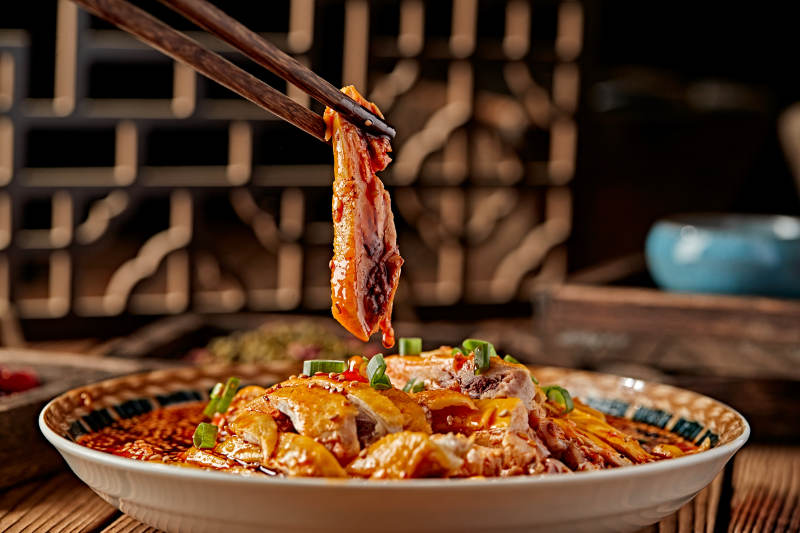 红油红油口水鸡图片