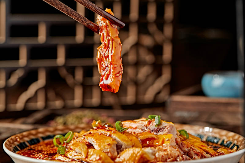 红油红油口水鸡图片