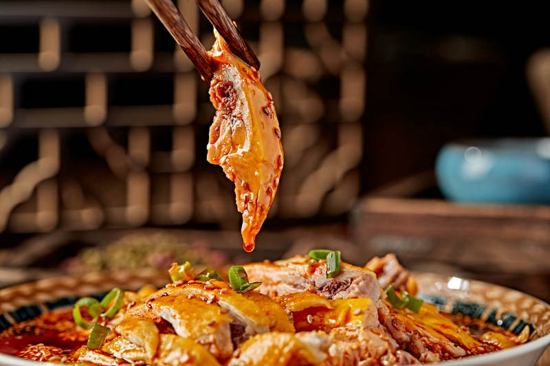 红油红油口水鸡图片