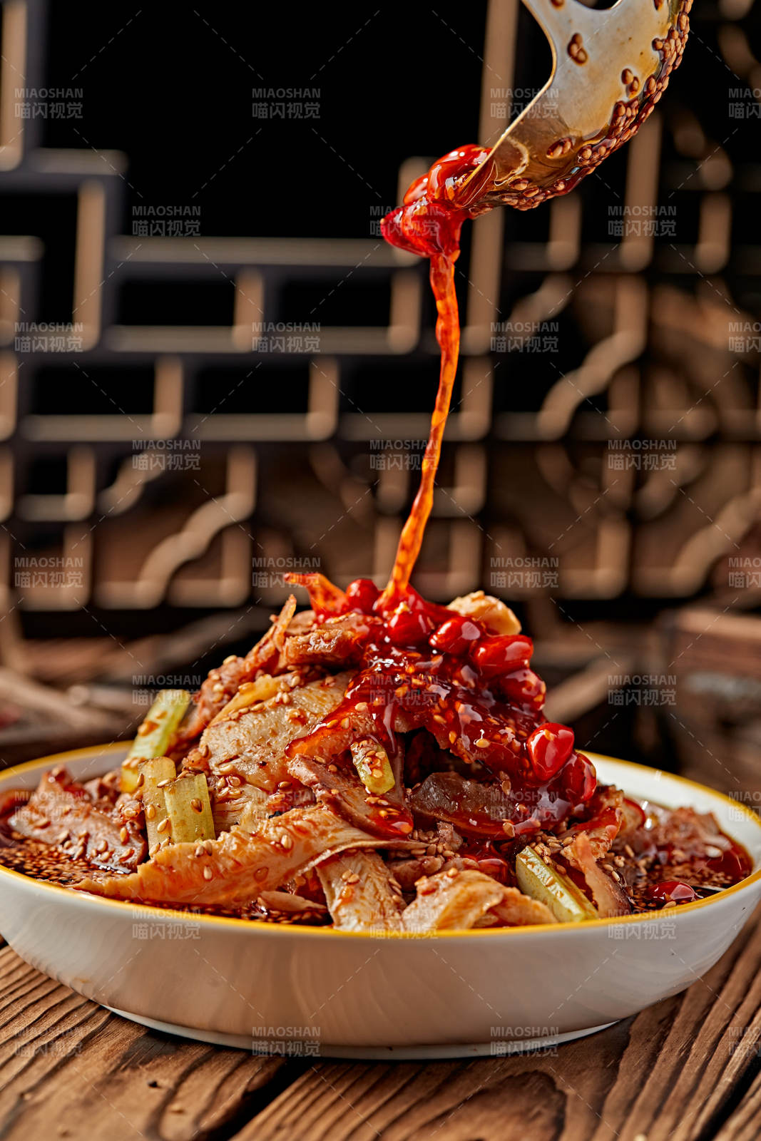 红油椒麻夫妻肺片图片