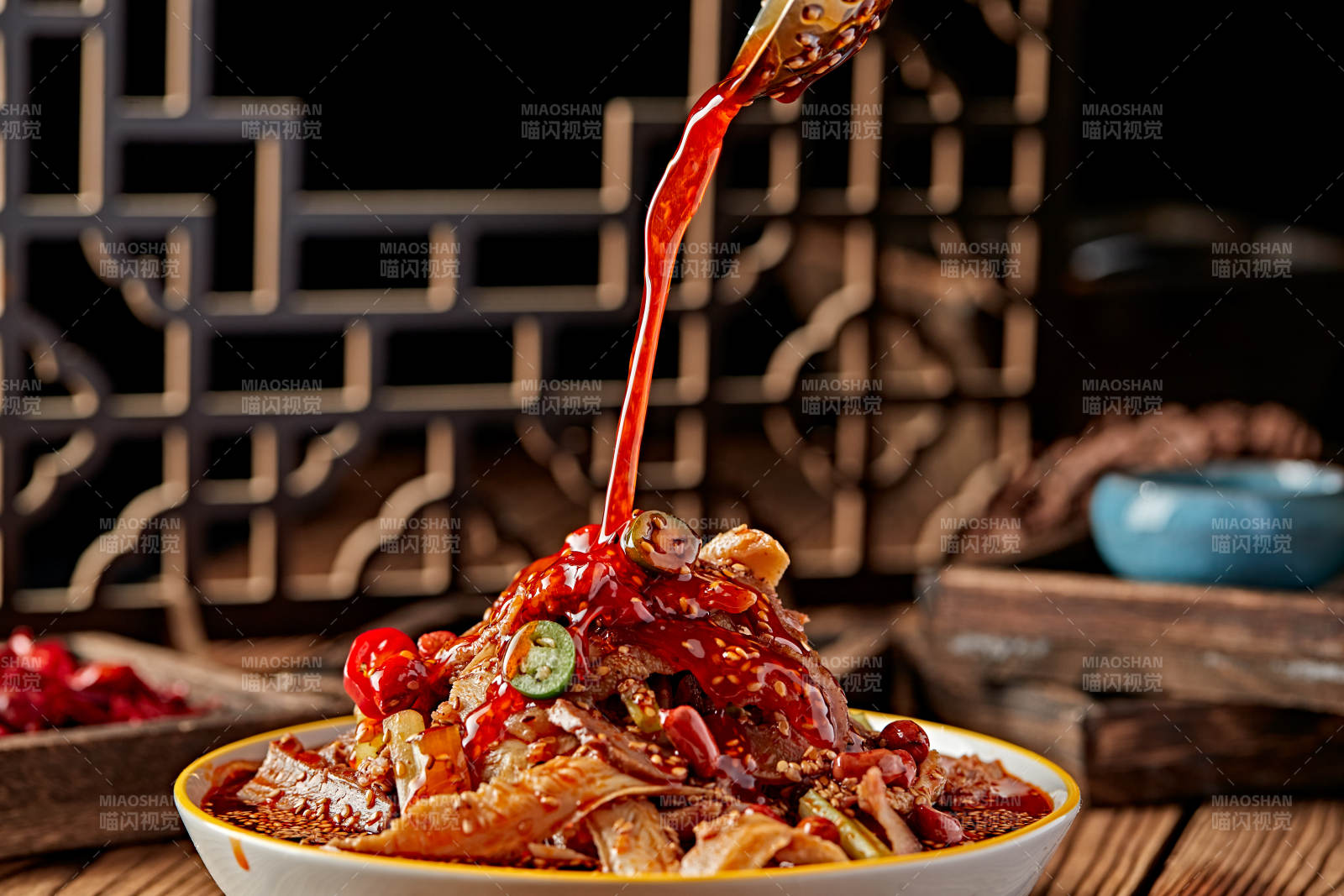 红油椒麻夫妻肺片图片