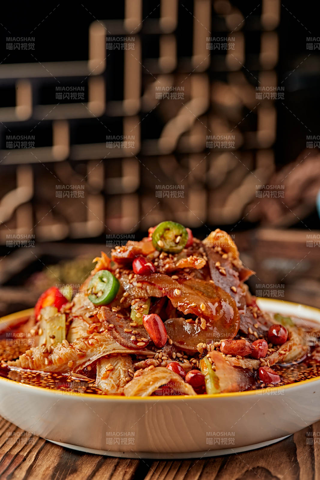 红油椒麻夫妻肺片图片