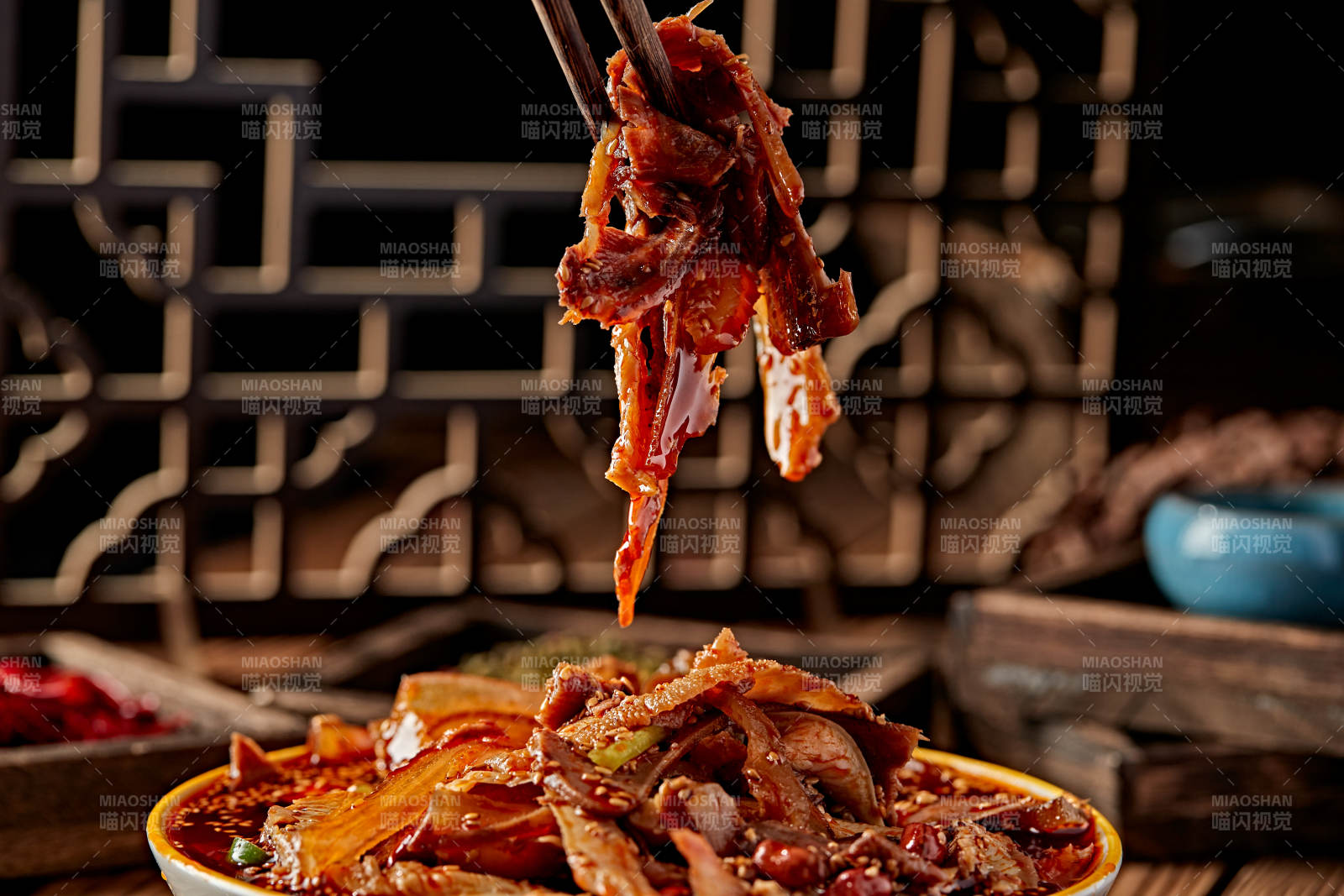 红油椒麻夫妻肺片图片