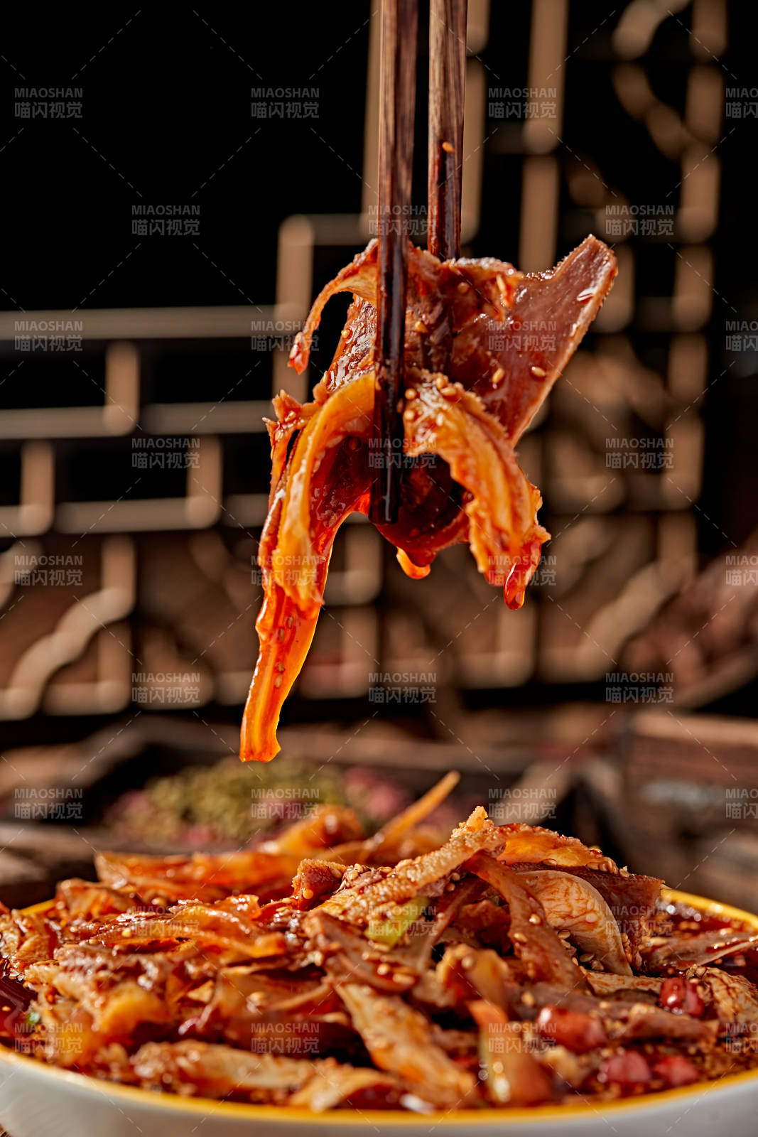 红油椒麻夫妻肺片图片