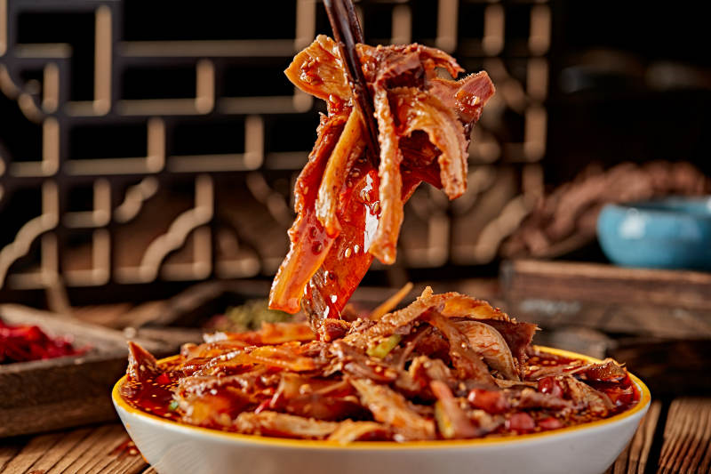 红油椒麻夫妻肺片图片