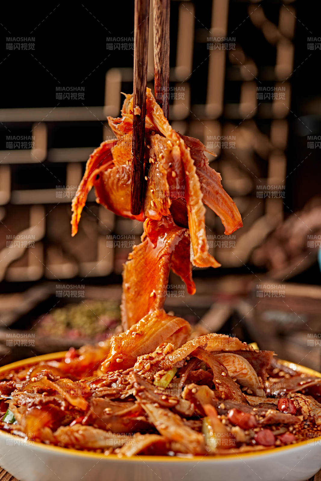 红油椒麻夫妻肺片图片