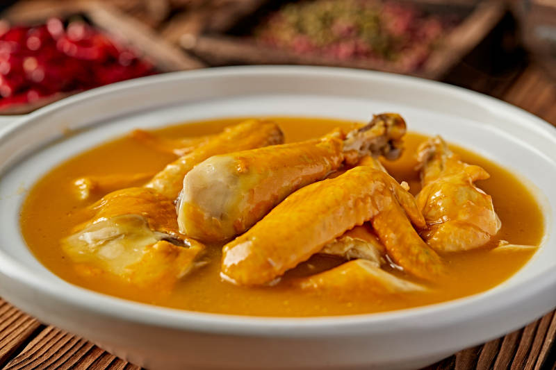 砂锅美味咖喱鸡图片