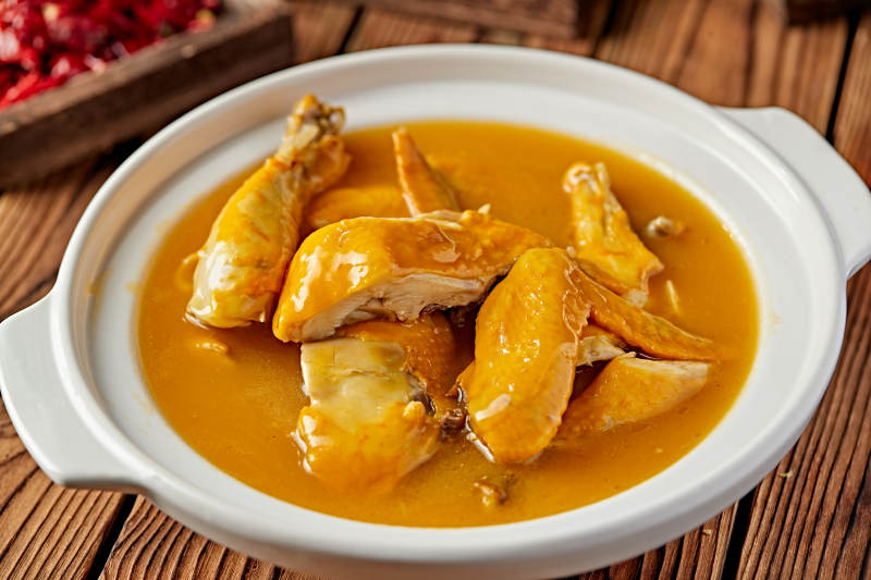 砂锅美味咖喱鸡图片