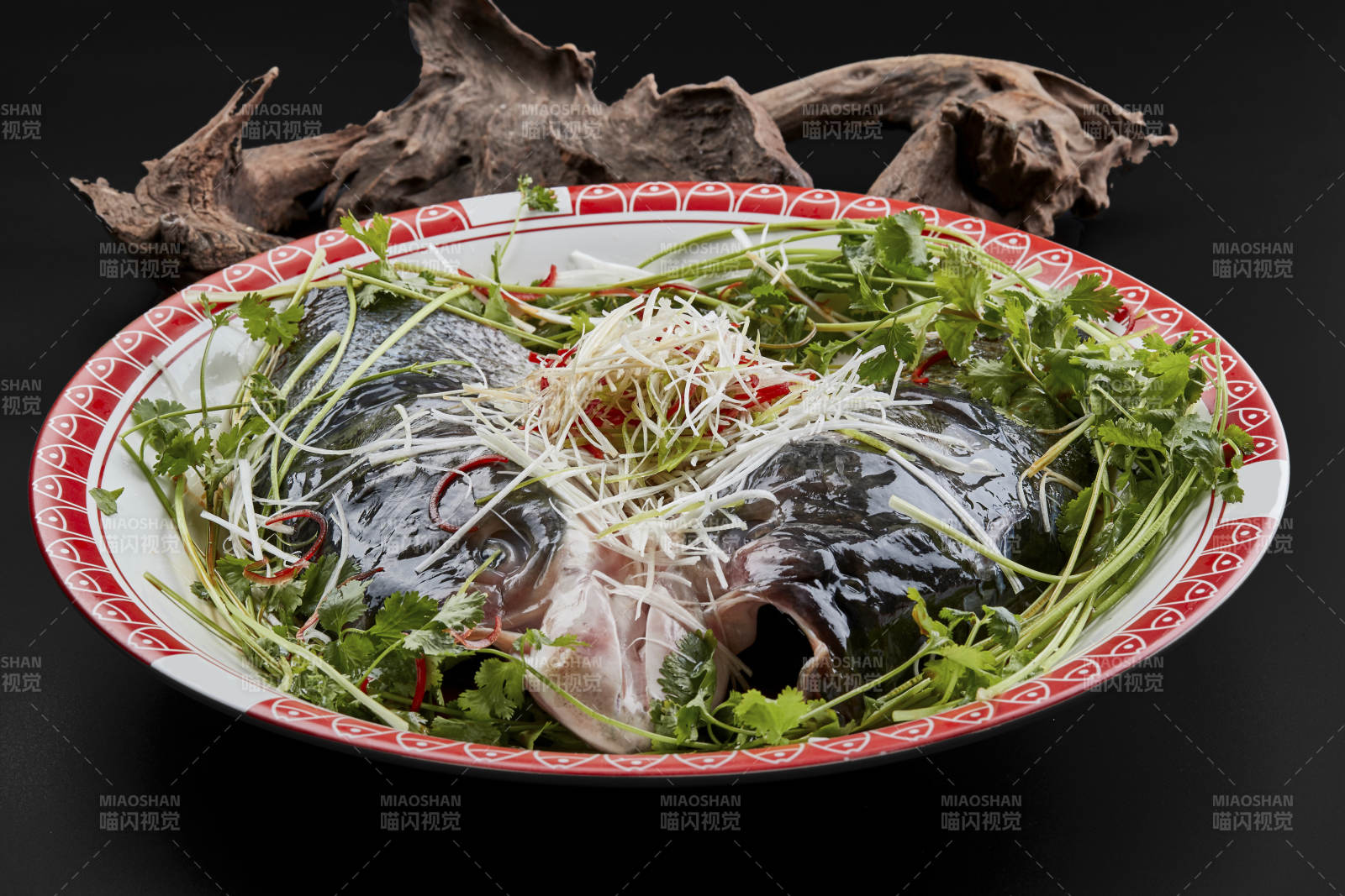 生鲜野生大鱼头图片