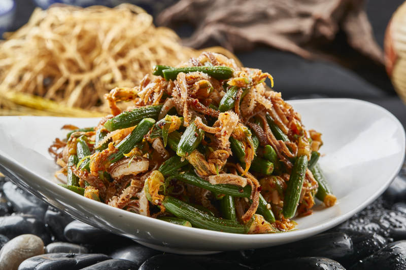 黄瓜仔凉拌麻辣猪肚丝图片