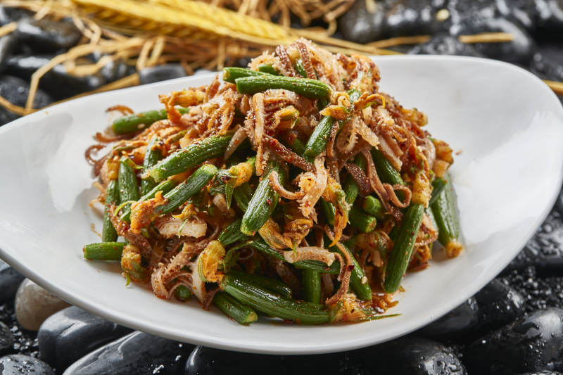 黄瓜仔凉拌麻辣猪肚丝图片