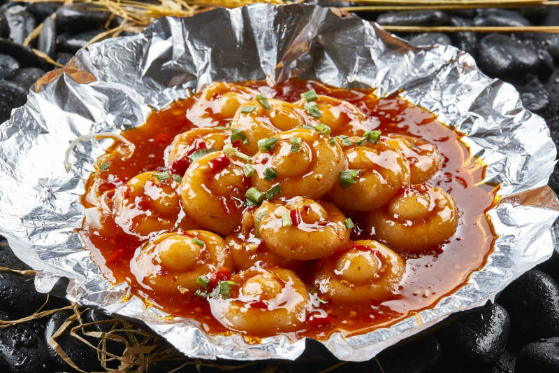 铁板锡纸酱香小土豆洋芋图片