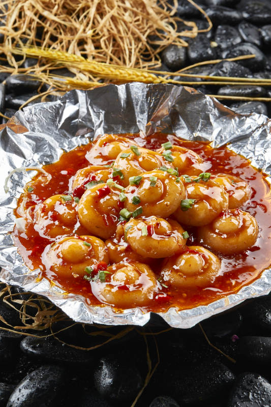 铁板锡纸酱香小土豆洋芋图片