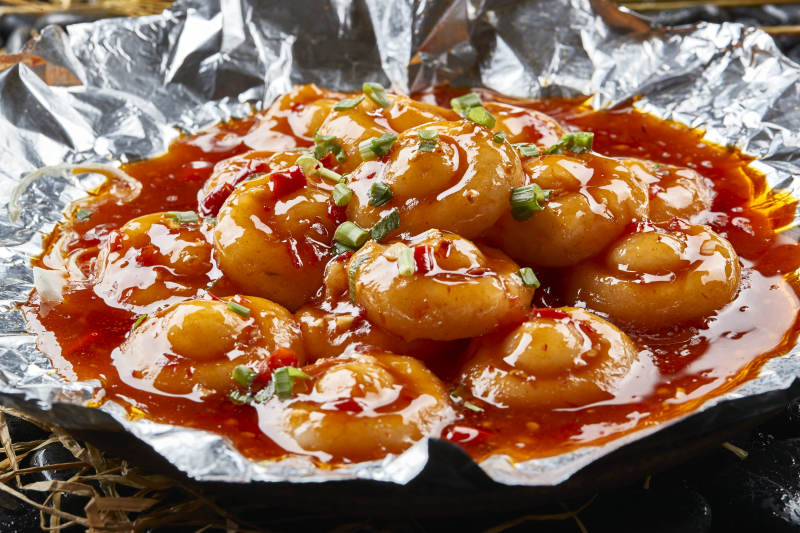 铁板锡纸酱香小土豆洋芋图片