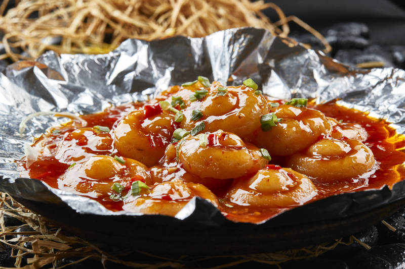 铁板锡纸酱香小土豆洋芋图片