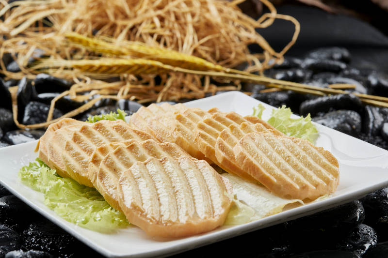 烤肉食材红薯片图片