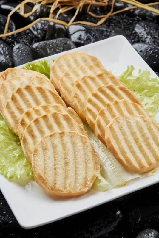 烤肉食材红薯片图片