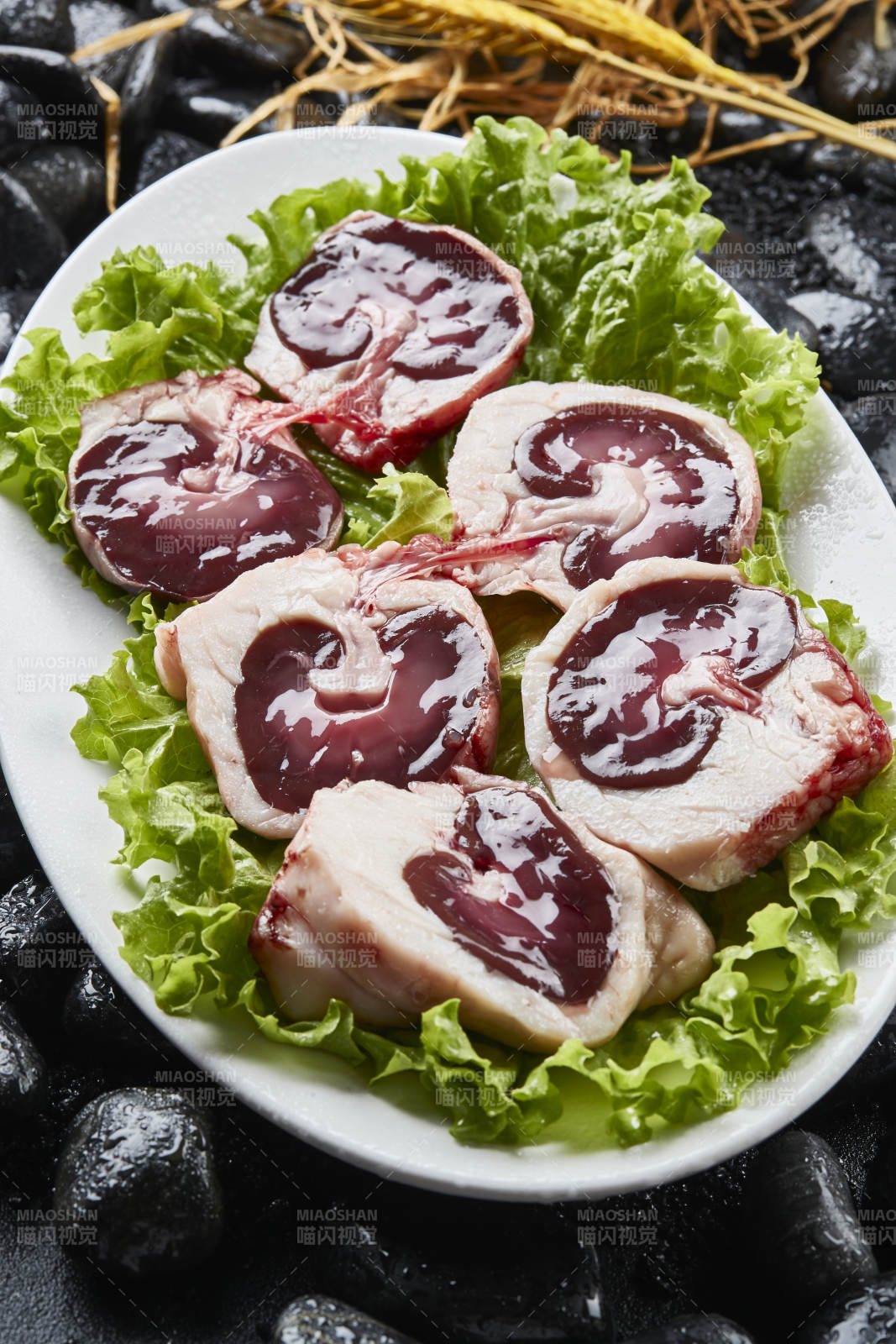 烤肉食材新鲜生羊腰子图片