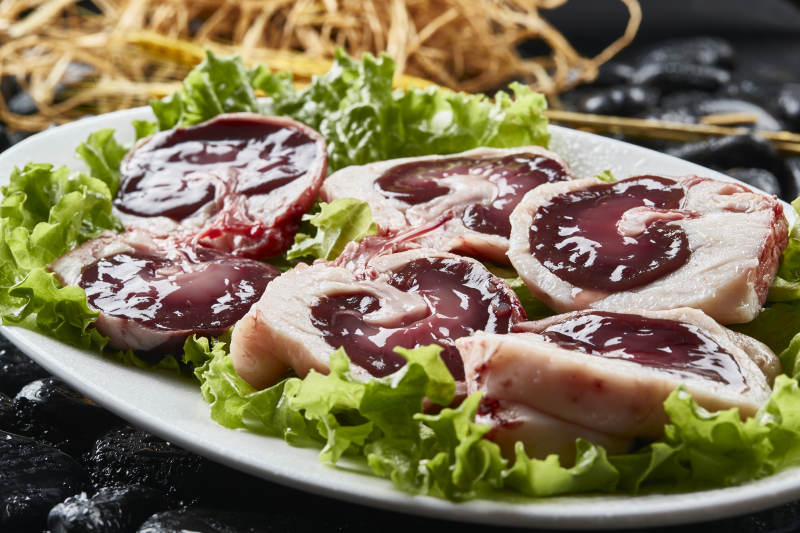 烤肉食材新鲜生羊腰子图片