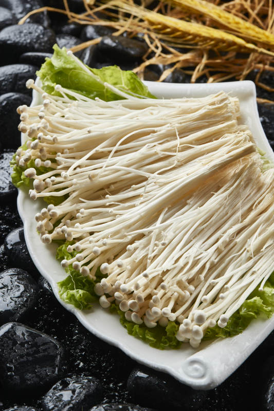 烤肉食材金针菇图片