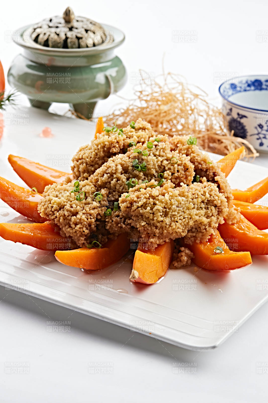 小米醸金瓜图片