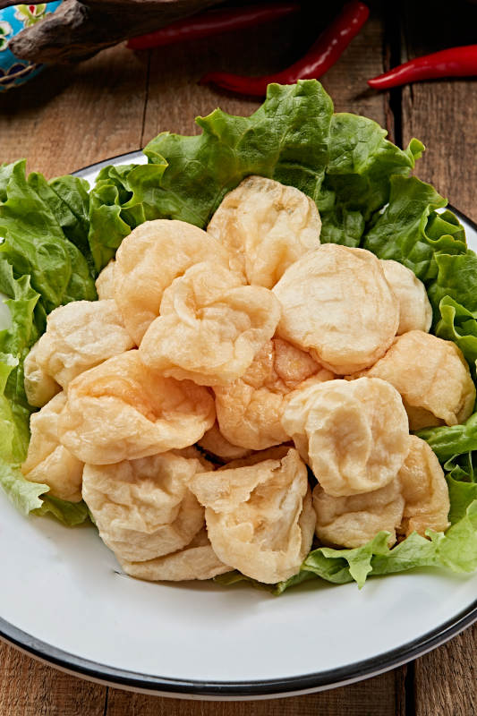 火锅食材油炸豆腐泡图片